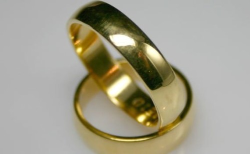 Obrączki z żółtego złota