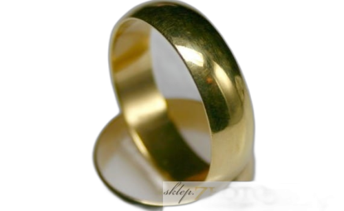 Obrączki złote klasyczne
