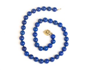 Naszyjnik z lapis lazuli