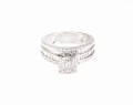 Pierścionek z diamentami, ok. 1,45 ct