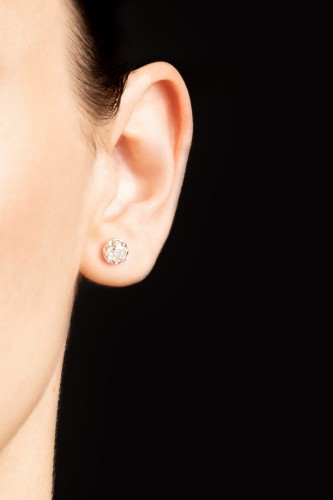 Kolczyki z diamentami ok. 0,50 ct