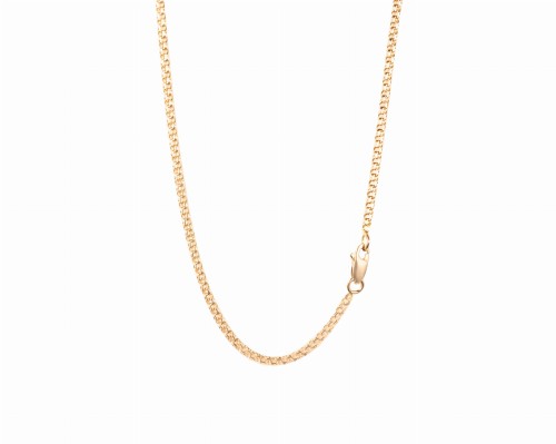 Złoty łańcuszek galibardka, 46 cm