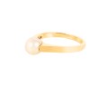 Pierścionek złoto pr. 585, z perła
