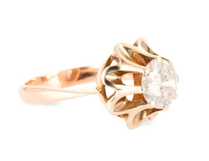 Pierścionek z brylantem ok. 1,18 ct