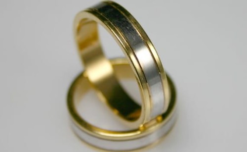 Obrączki złote wzór 24 para