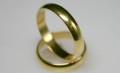 Złote obrączki klasyczne