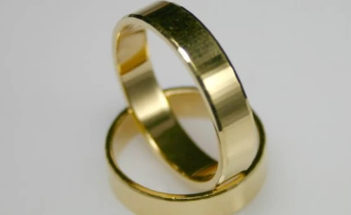 Obrączki złote wzór 36 para