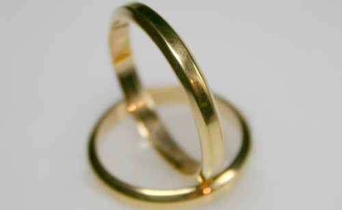 Obrączki złote cienkie klasyczne
